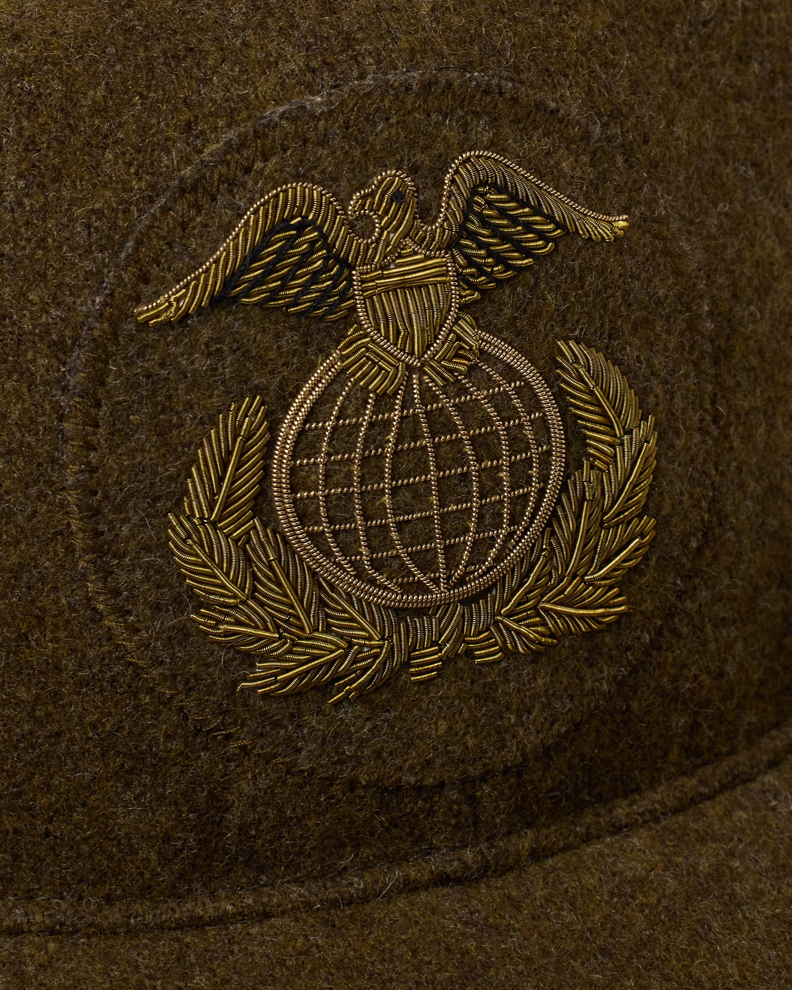 RRL Bullion Wool-Blend Ball Cap