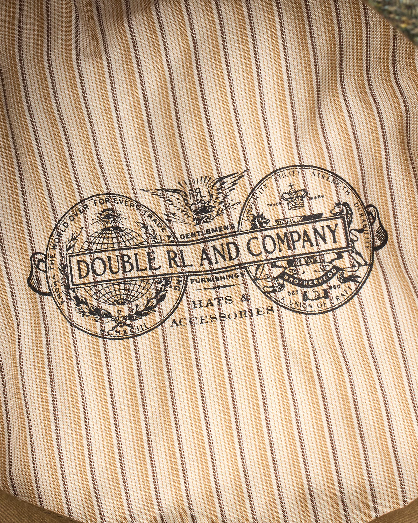 RRL Glen Plaid Wool Driver’s Cap