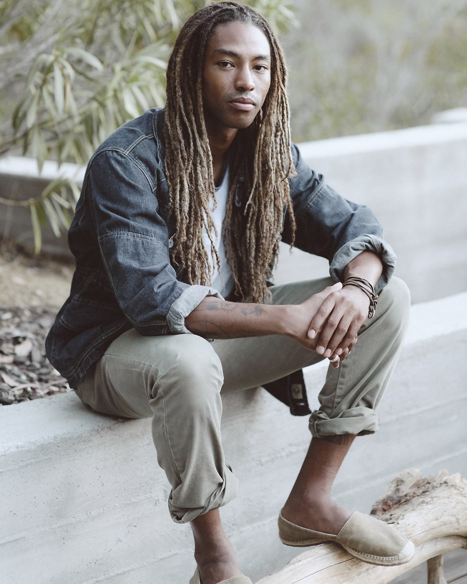 RRL Indigo Denim Field Jacket