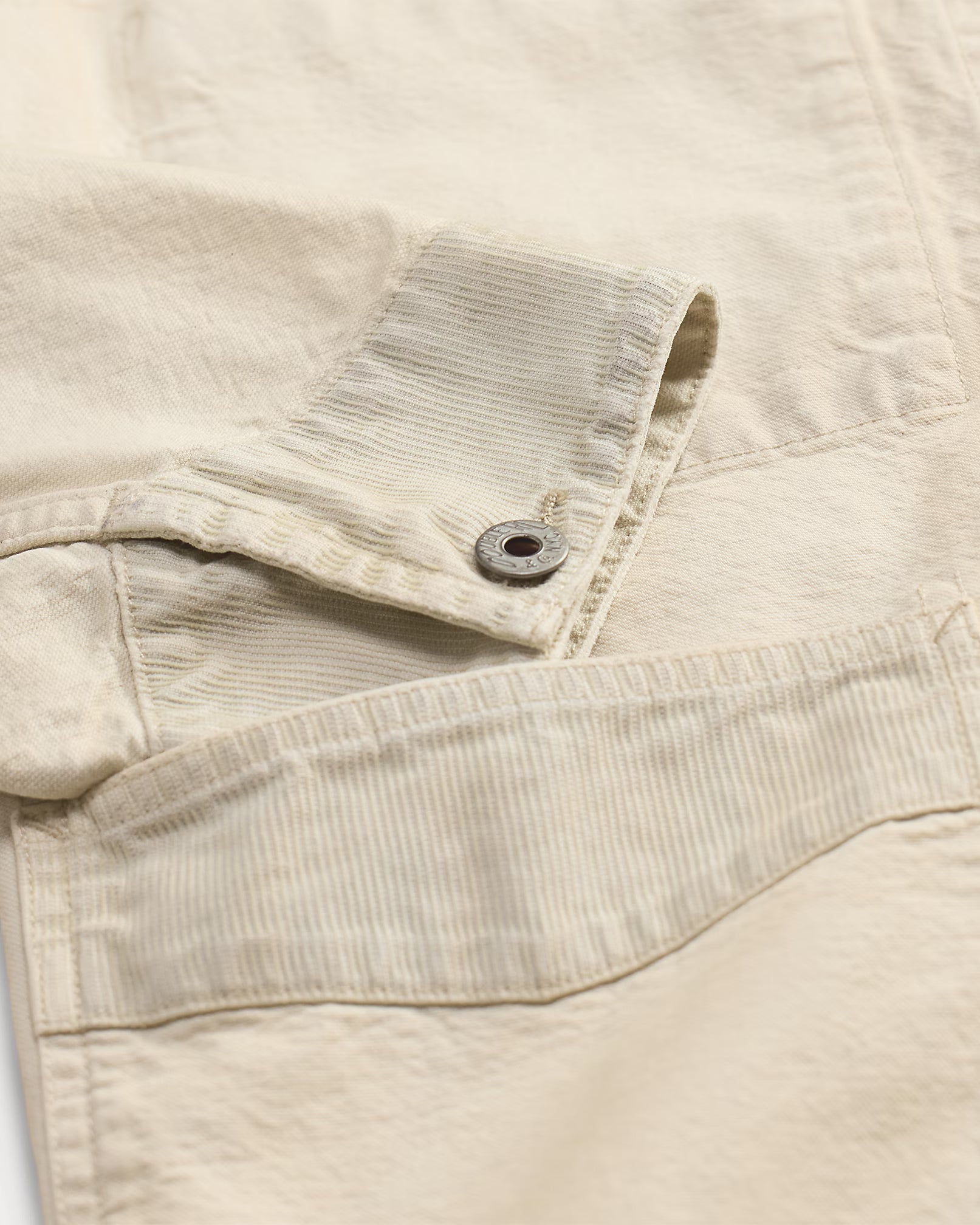 RRL Corduroy-Trim Selvedge Canvas Jacket