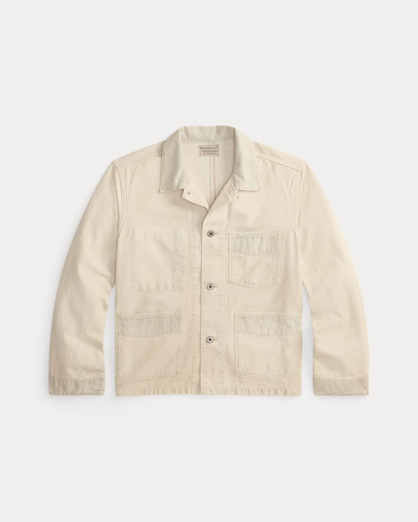 RRL Corduroy-Trim Selvedge Canvas Jacket