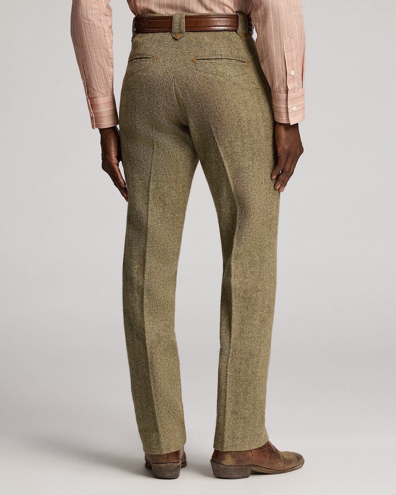 RRL Slim Fit Wool Herringbone Pant