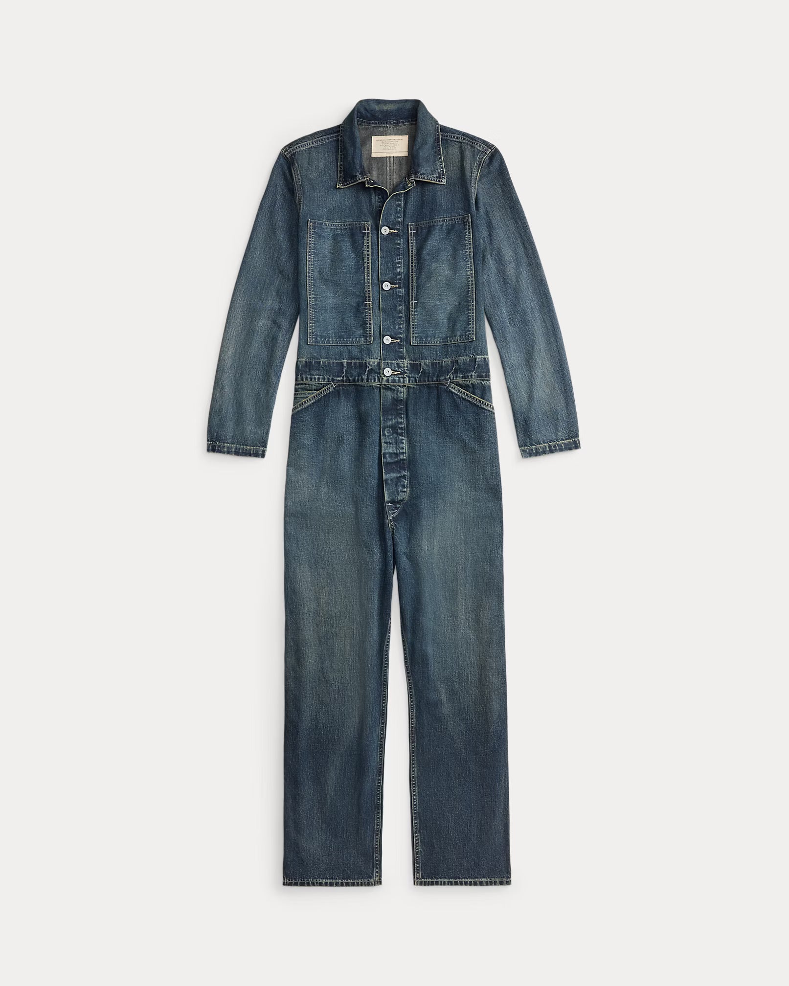 RRL Hartington Indigo Denim Coverall