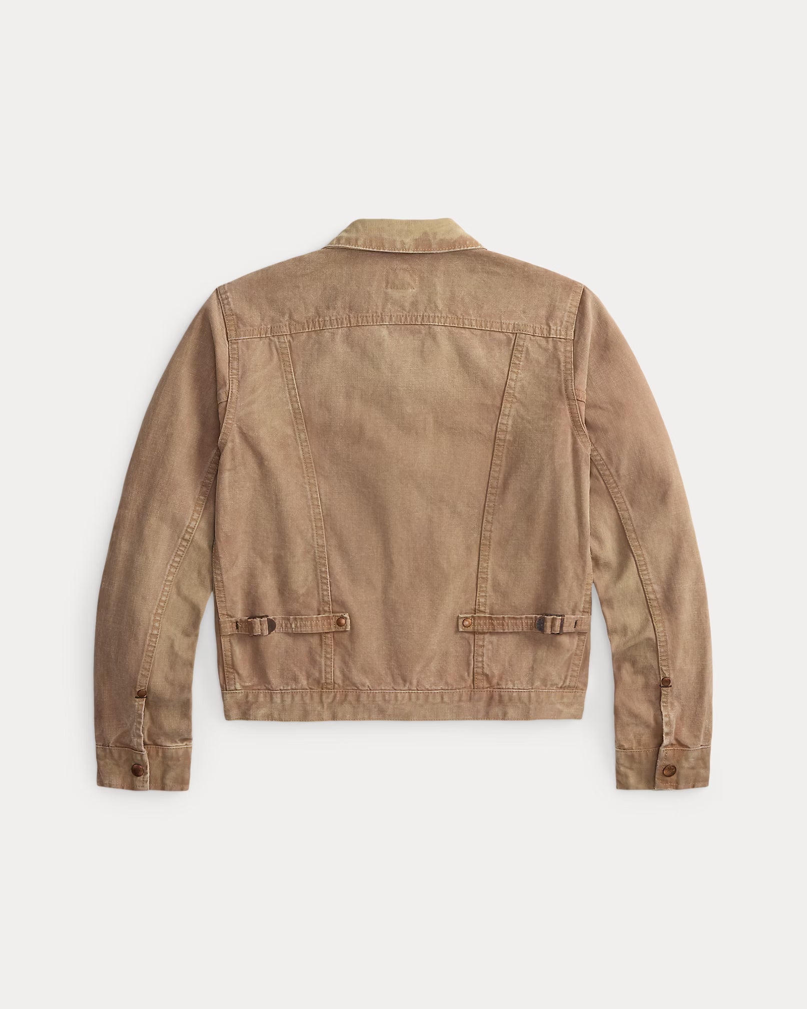 RRL Distressed Canvas Trucker Jacket