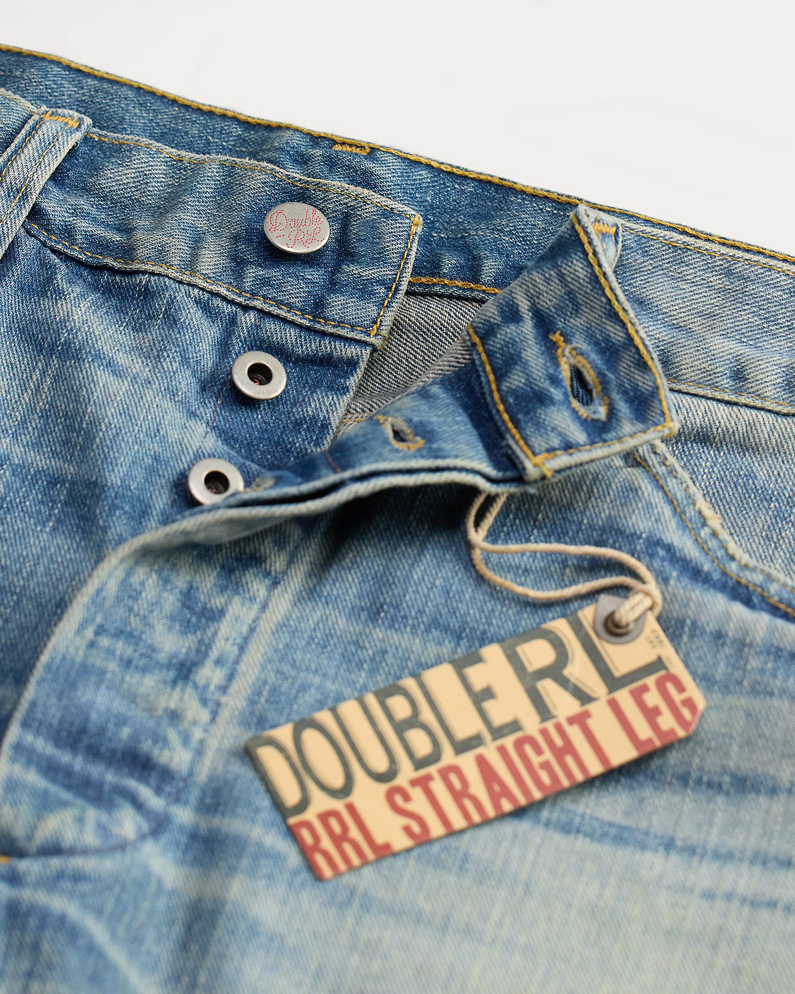 RRL Straight Fit Byran Denim Short