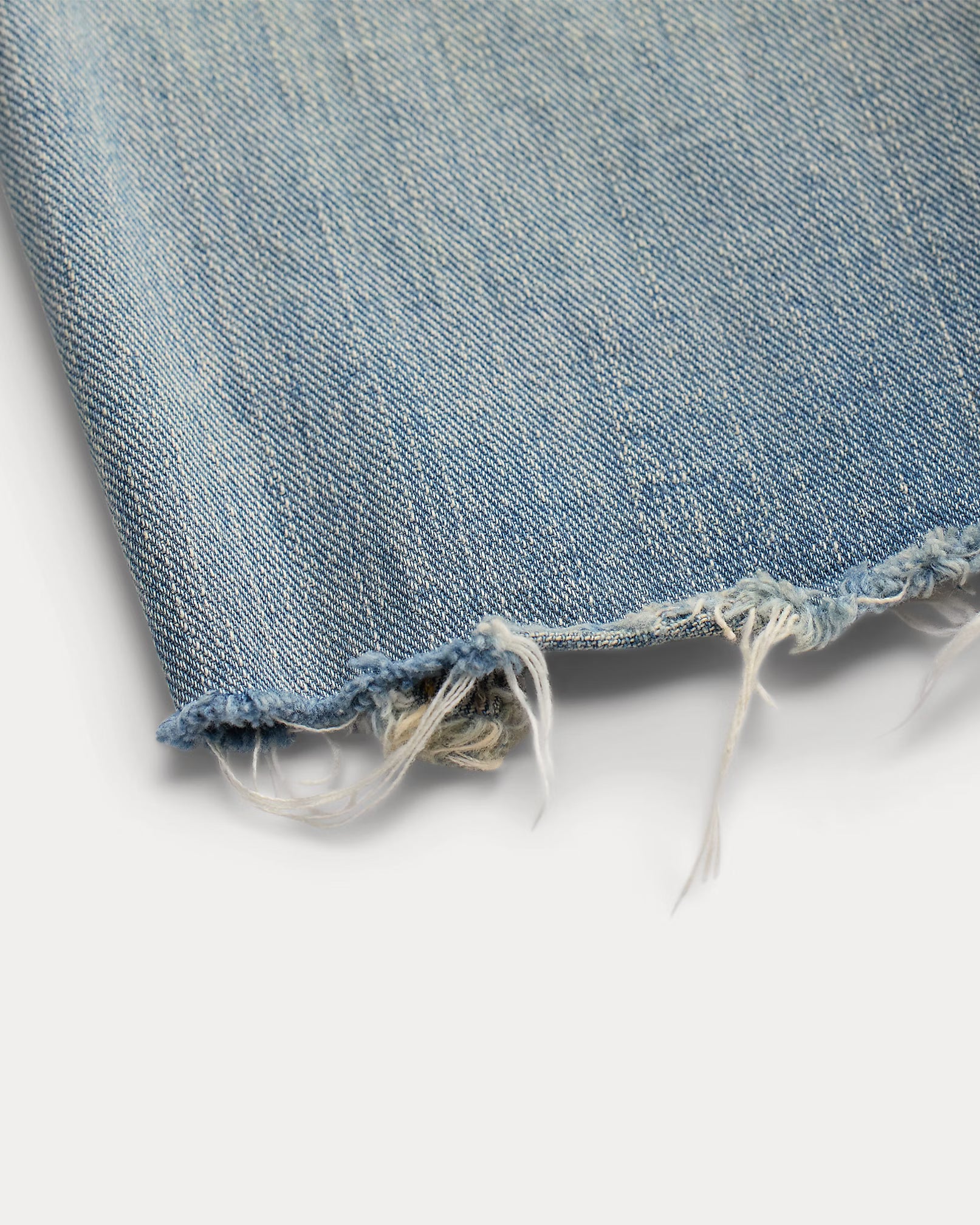 RRL Straight Fit Byran Denim Short