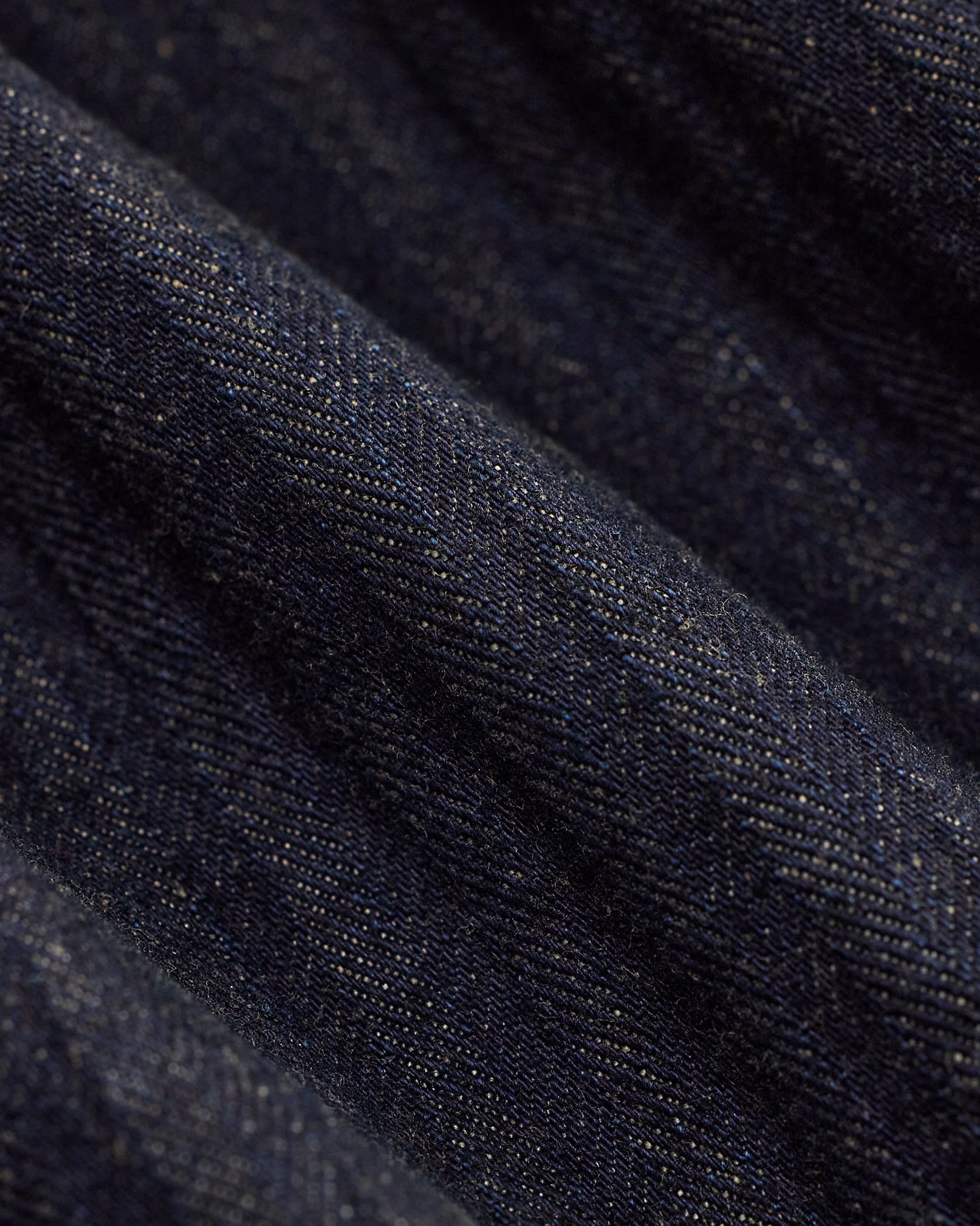 RRL Limited-Edition Indigo Herringbone Shirt