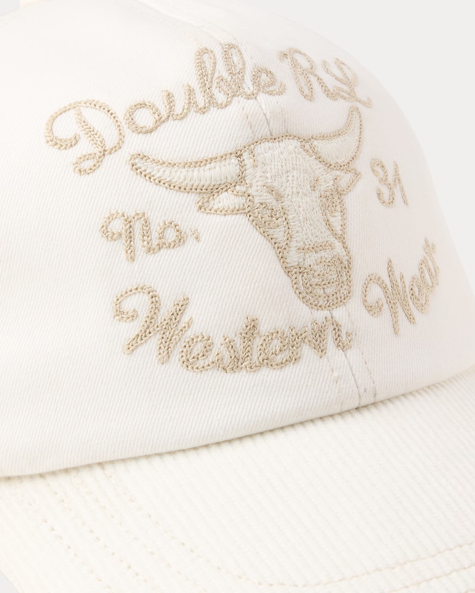 RRL Corduroy-Bill Twill Trucker Cap