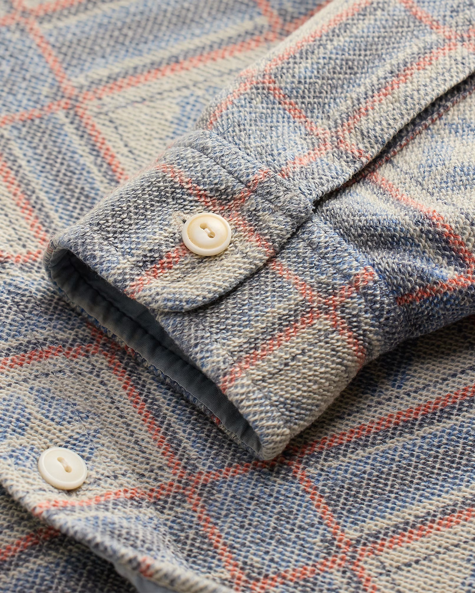 RRL Print Reverse-Terry Workshirt