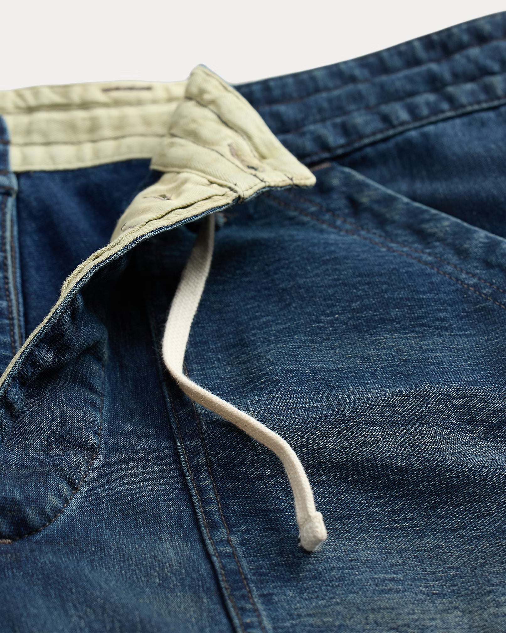 RRL Indigo Jersey Short