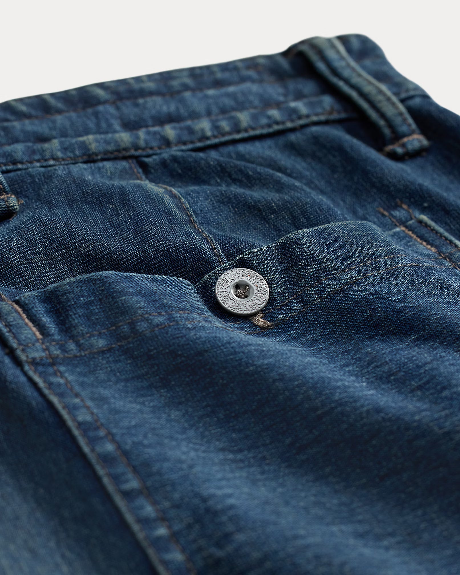 RRL Indigo Jersey Short