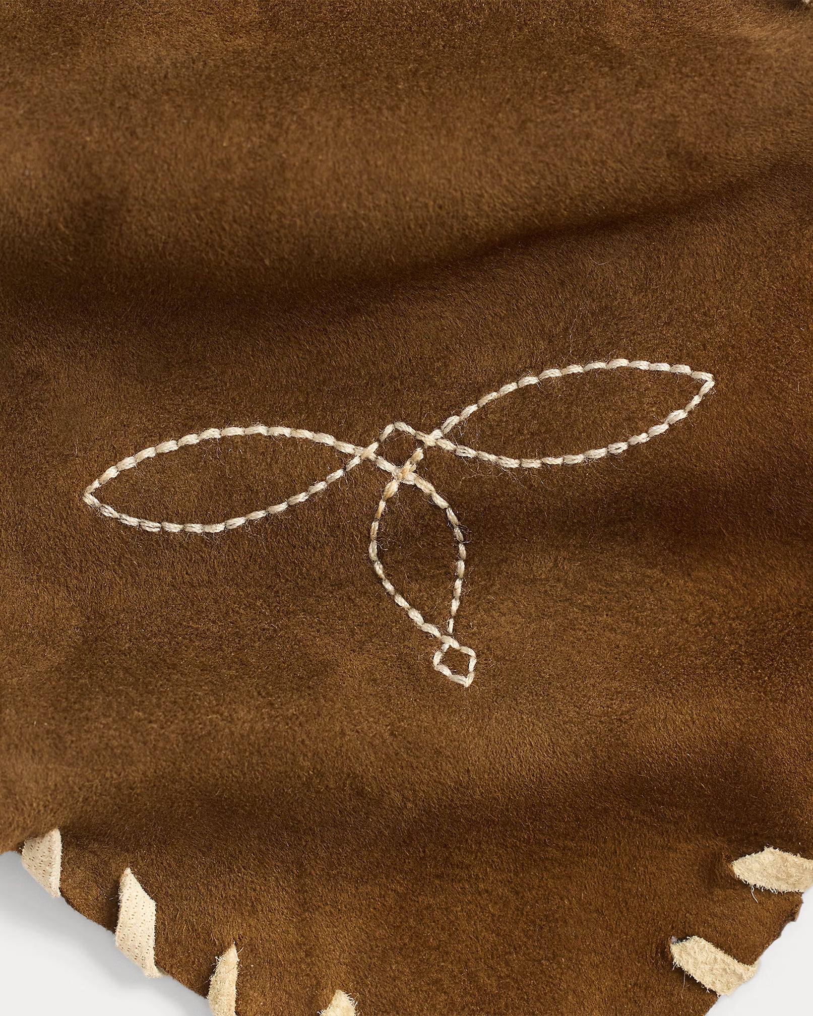 RRL Handmade Suede Tie