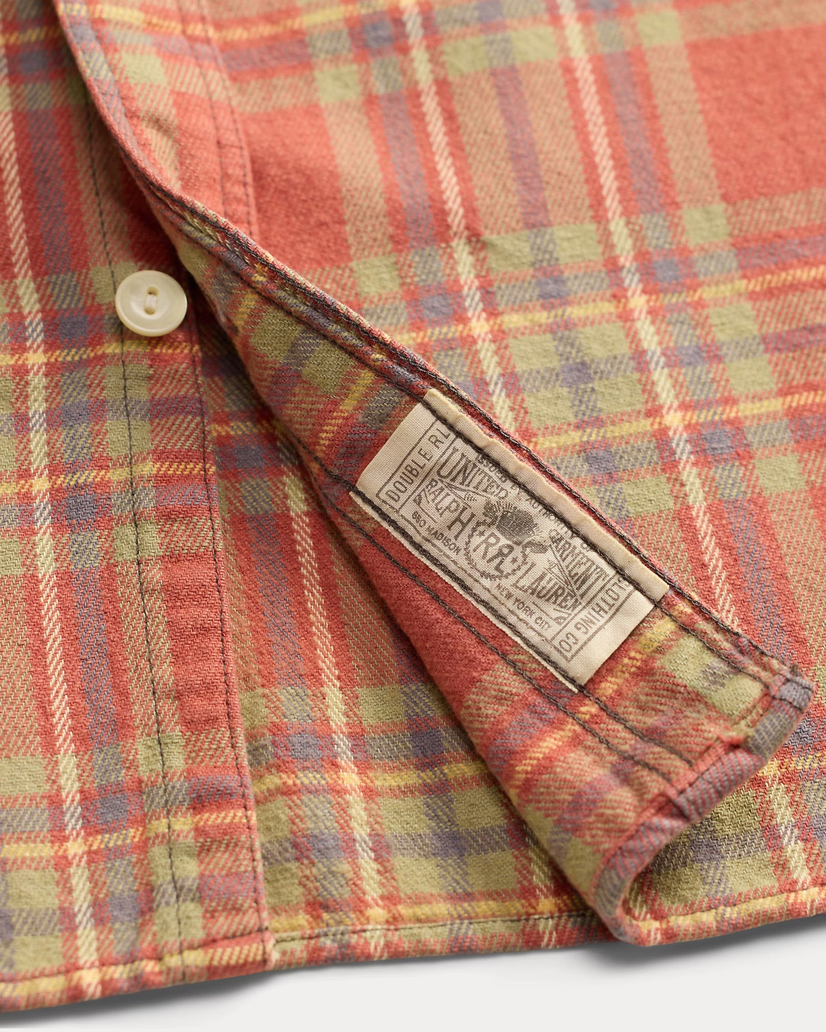 RRL Plaid Twill Workshirt