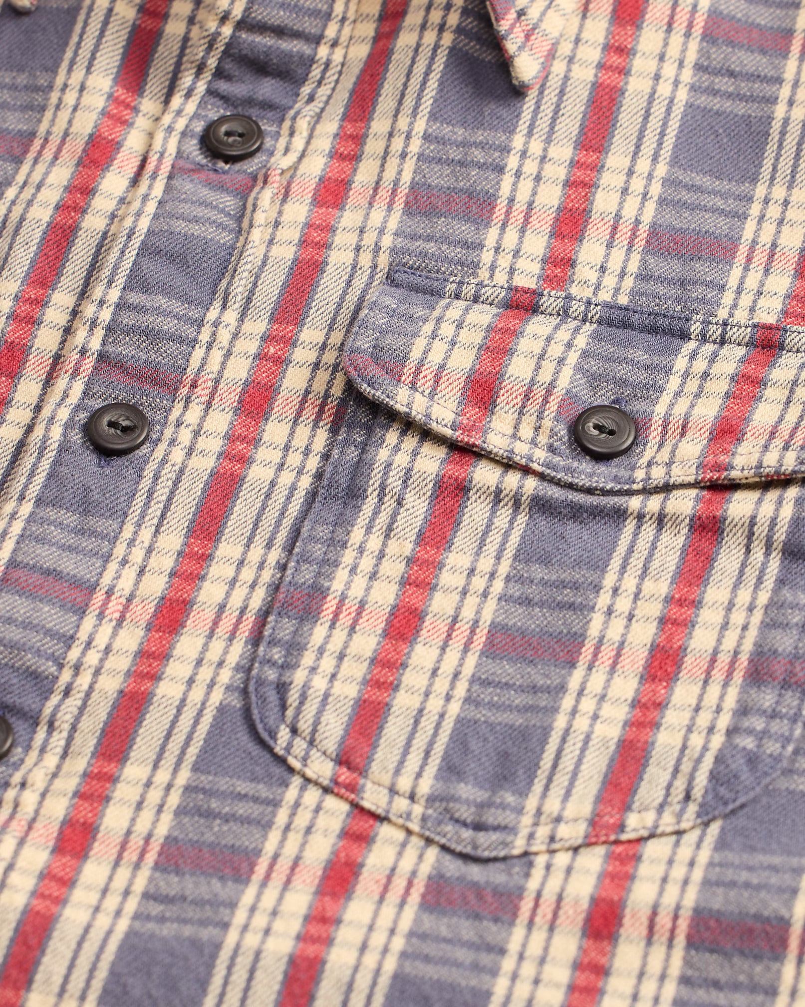 RRL Plaid Twill Workshirt