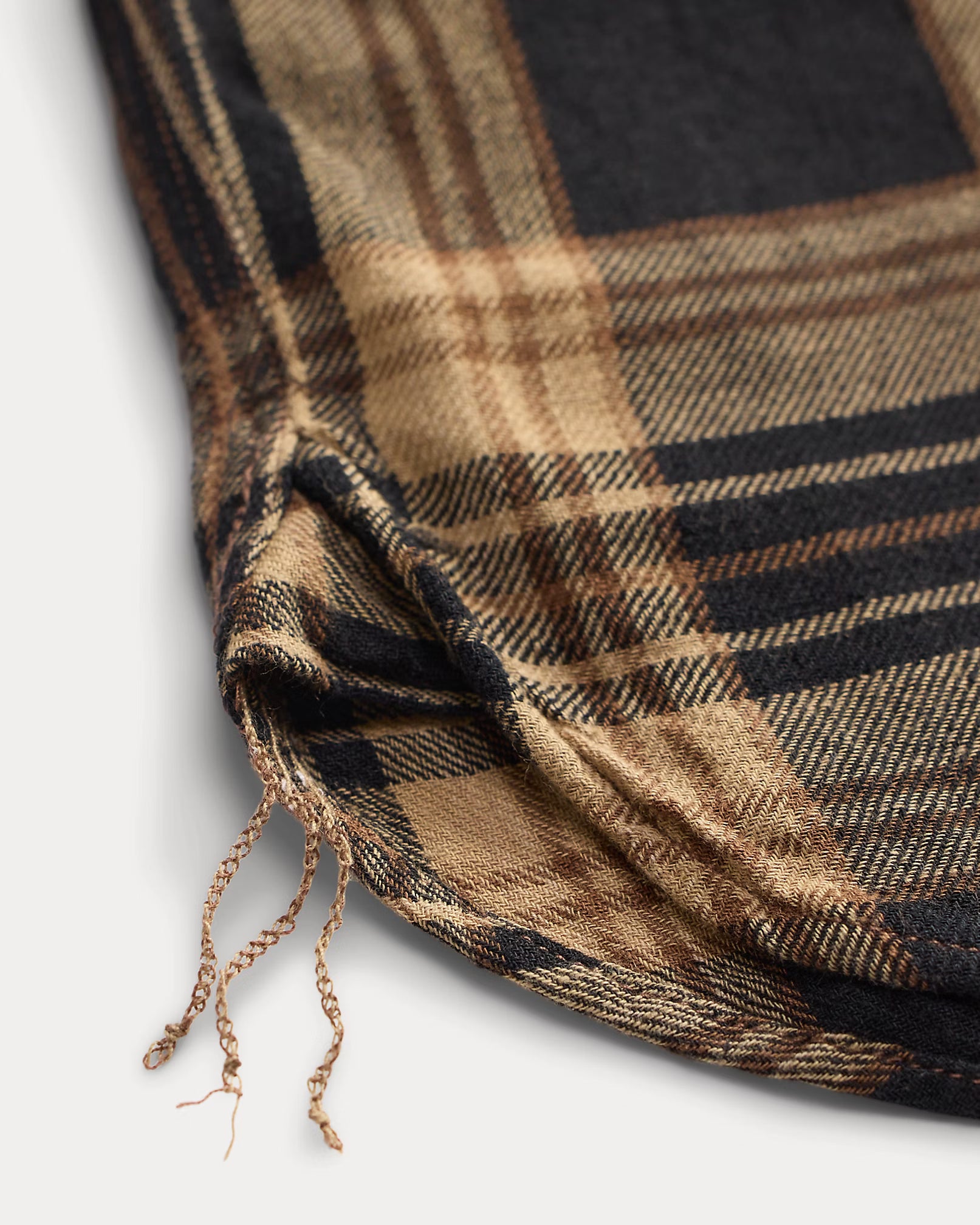 RRL Plaid Cotton-Linen Workshirt