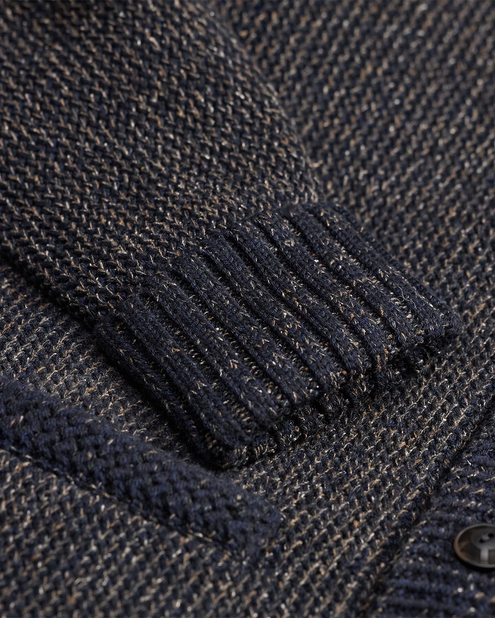 RRL Jacquard-Knit Shawl-Collar Cardigan