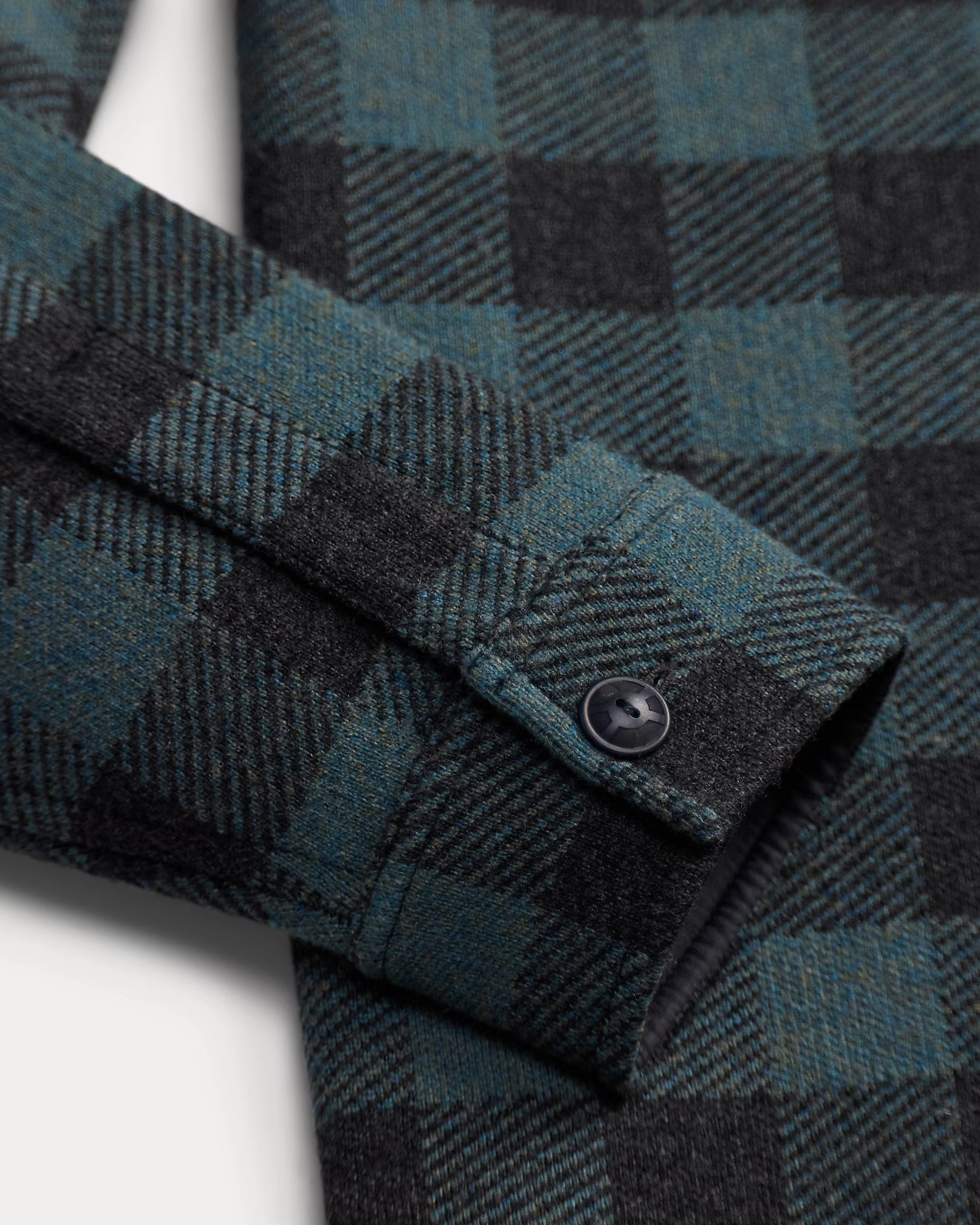 RRL Plaid Wool-Cashmere Workshirt Sweater