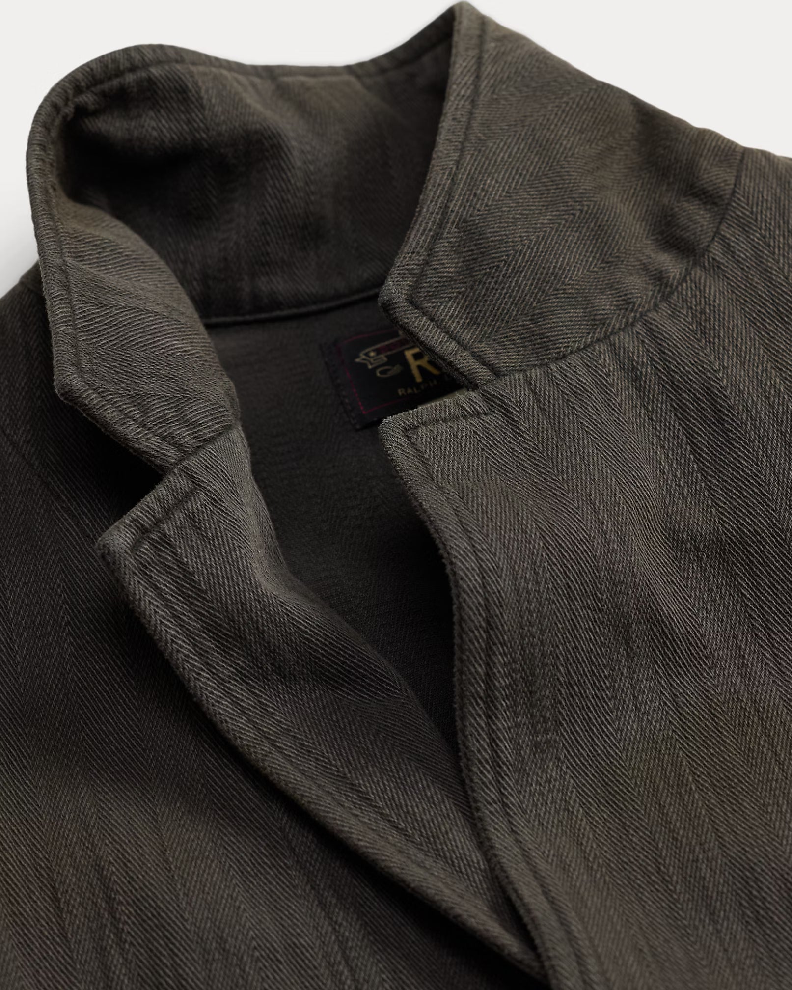 RRL Knit Herringbone Twill Blazer