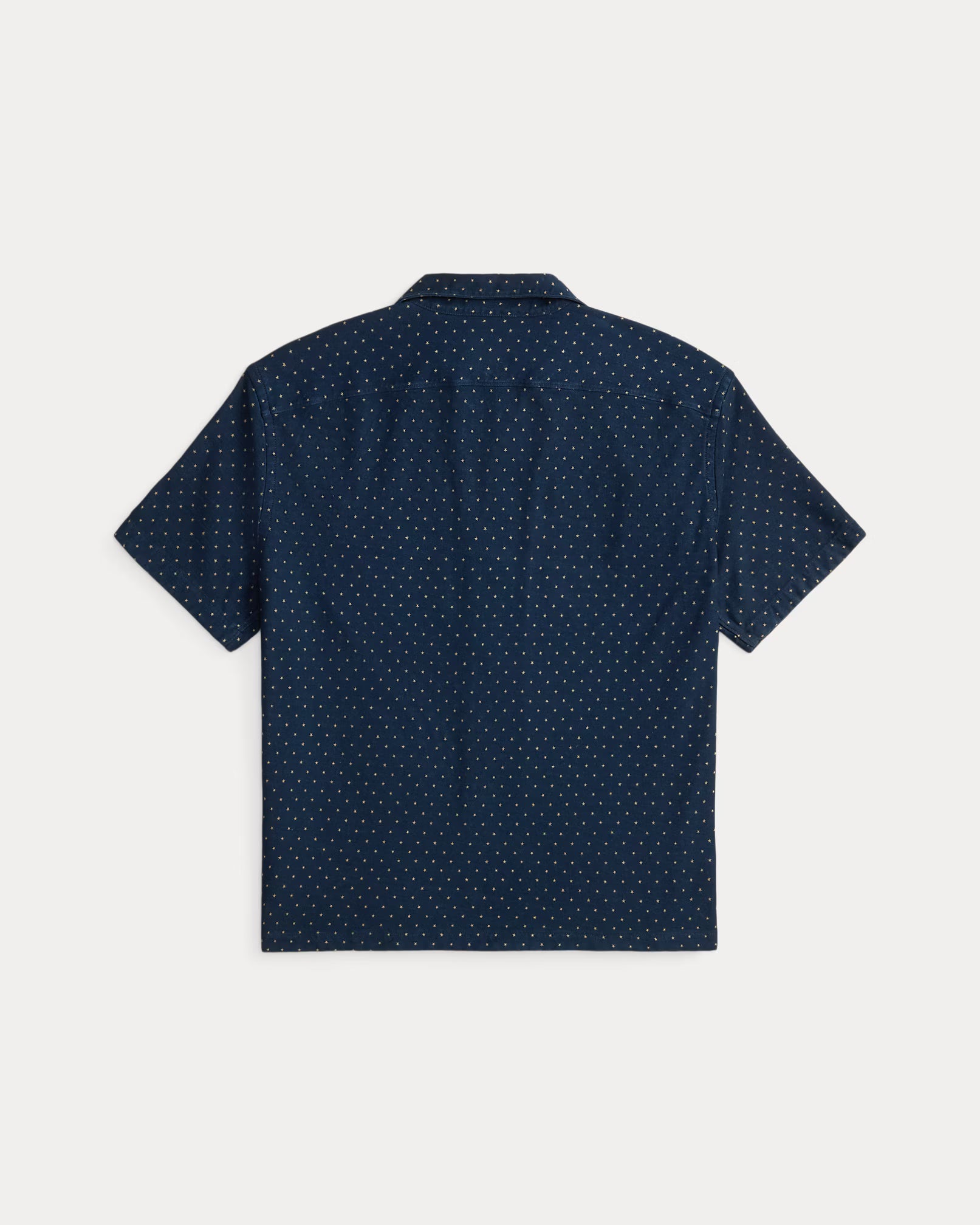 RRL Star-Print Indigo Jersey Shirt