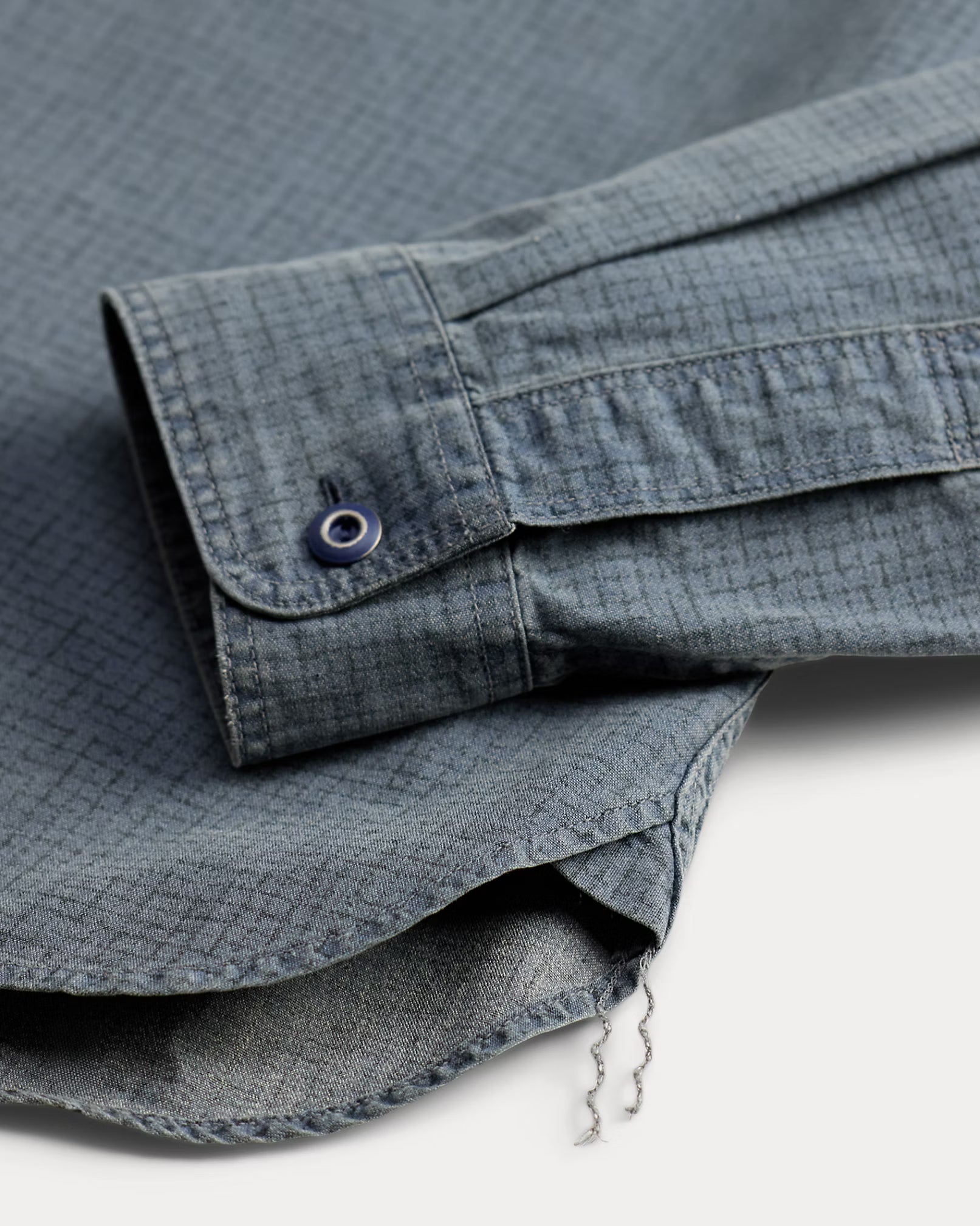 RRL Check-Print Woven Workshirt