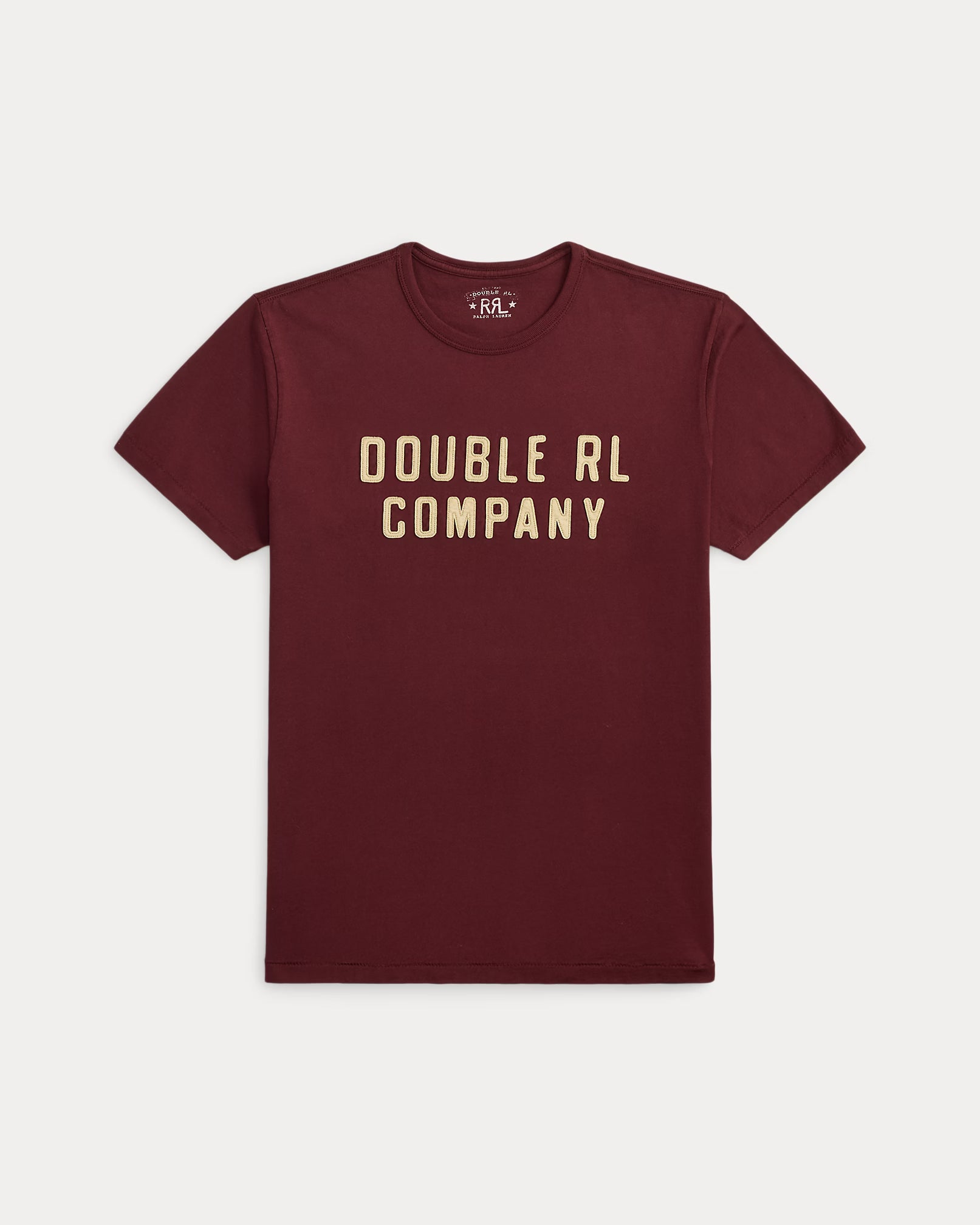 RRL Logo Garment-Dyed Jersey T-Shirt