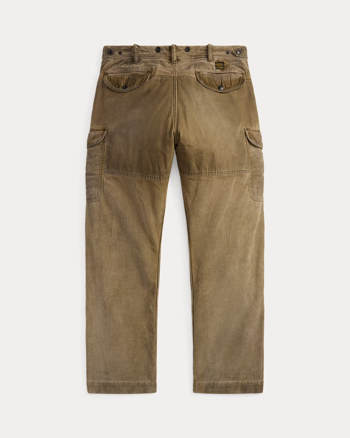 RRL Canvas-Trim Corduroy Cargo Pant