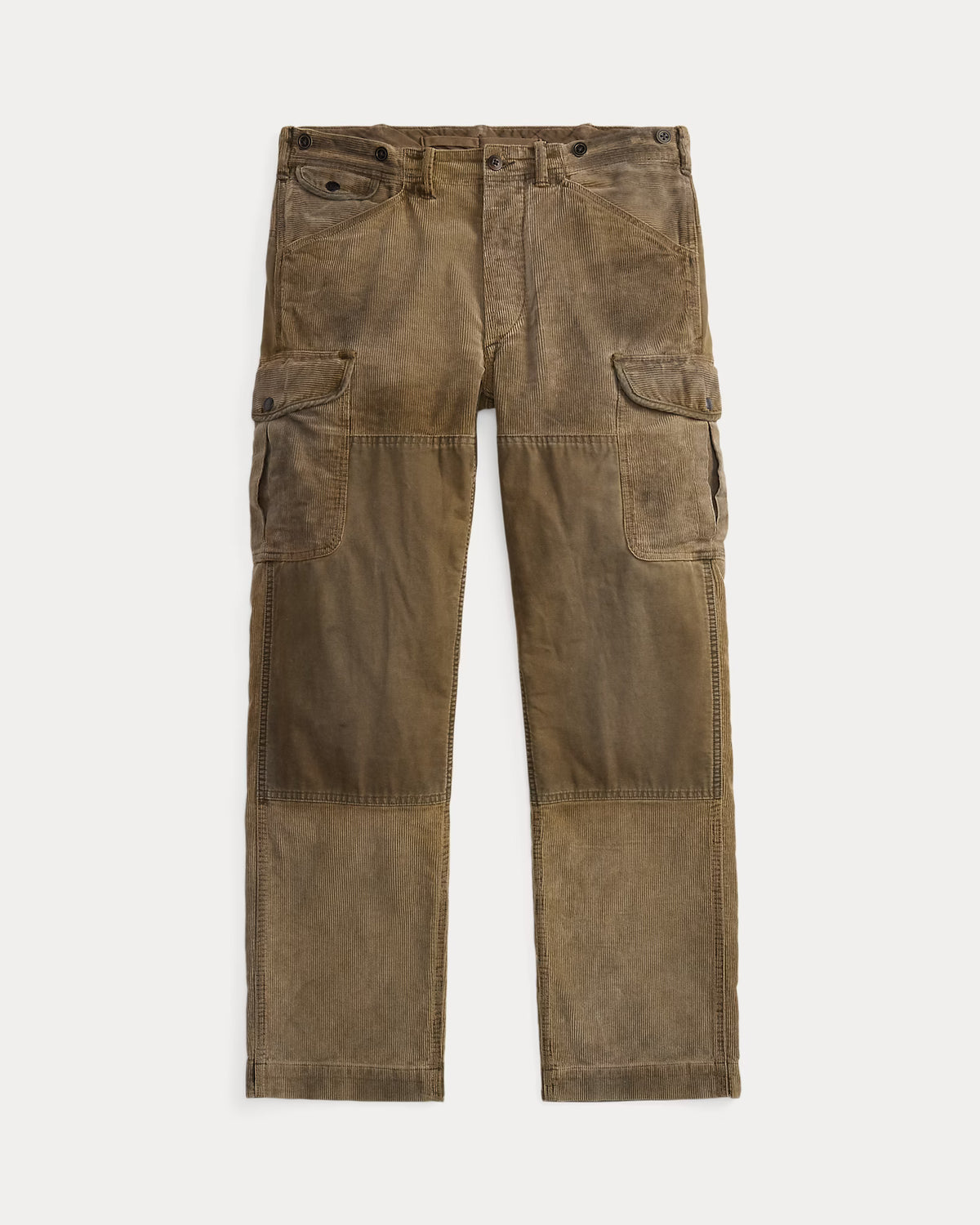 RRL Canvas-Trim Corduroy Cargo Pant