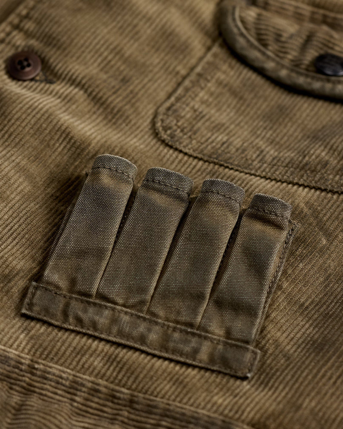 RRL Corduroy Utility Vest