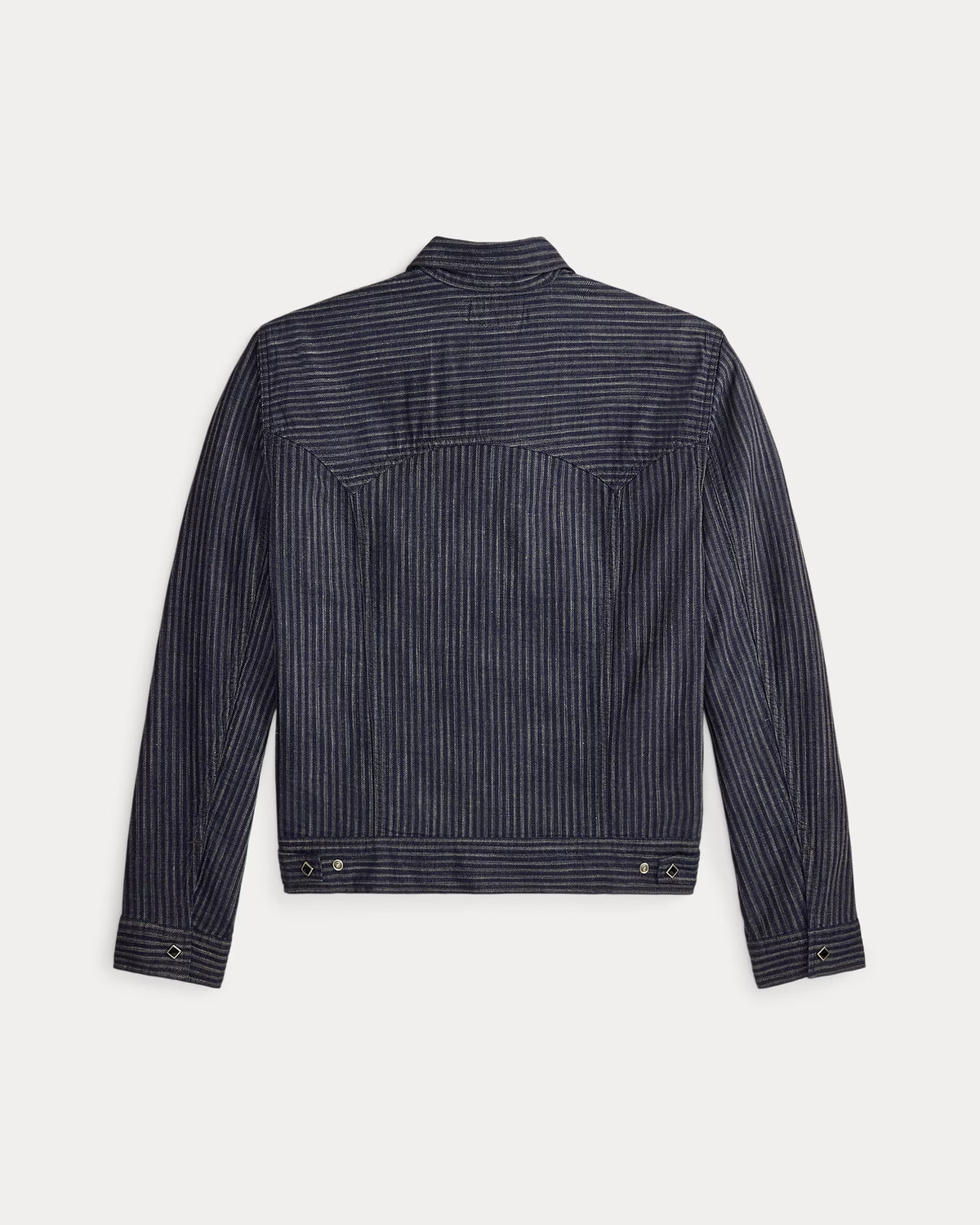 RRL Indigo Striped Jacquard Jacket