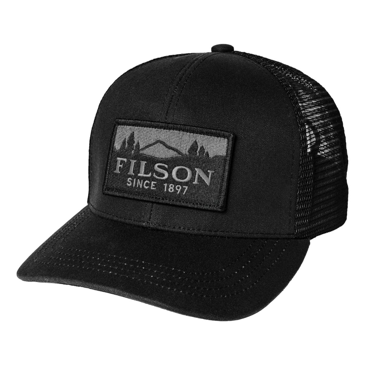 Scenic Waxed Logger Cap - Black