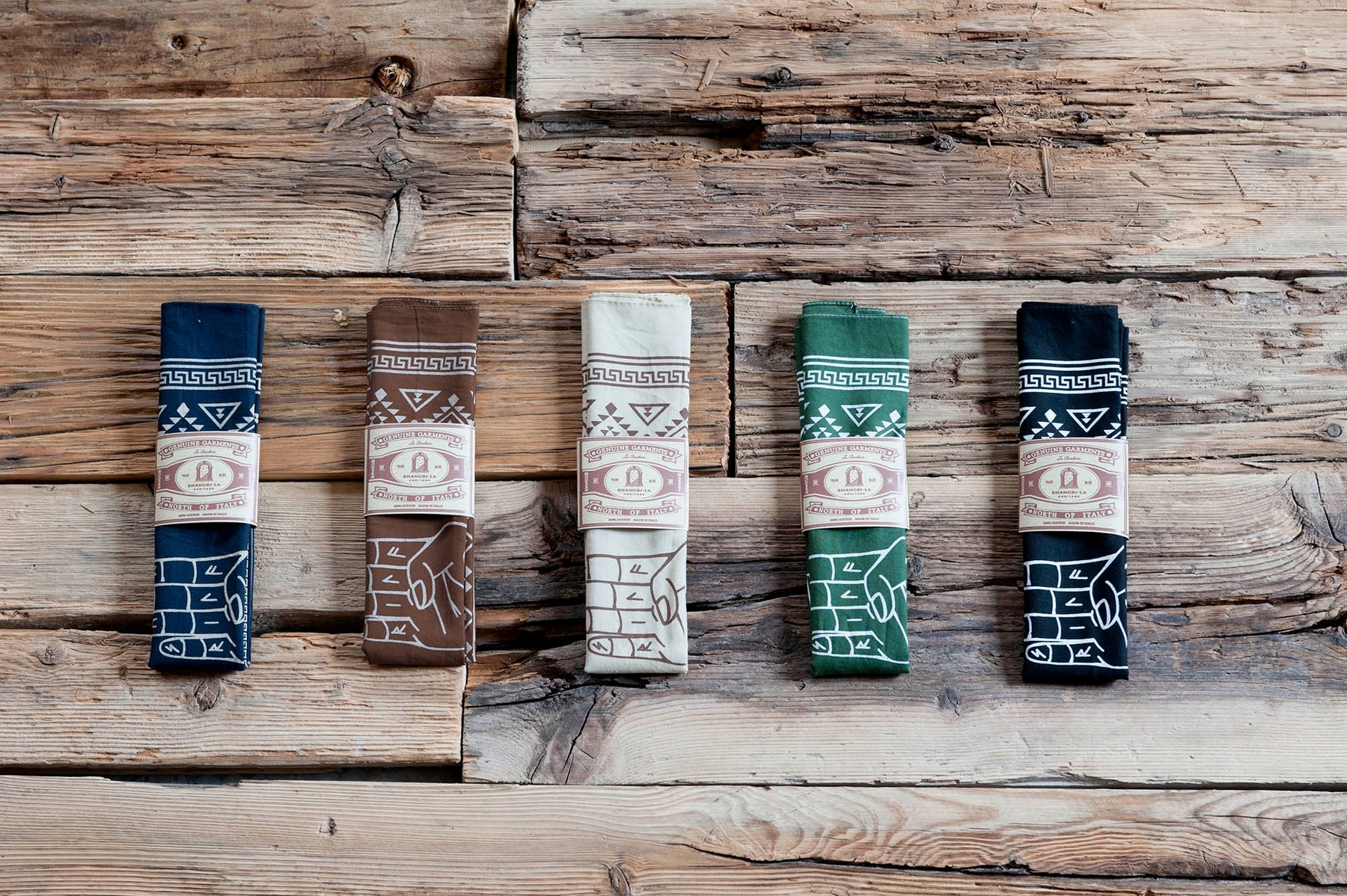 Shangri-La Heritage “The Hand of Perception” Navajo Bandana