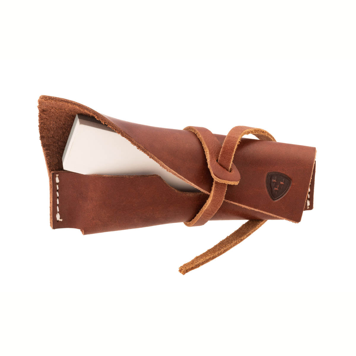 Helle Sharpening stone S with leather holster