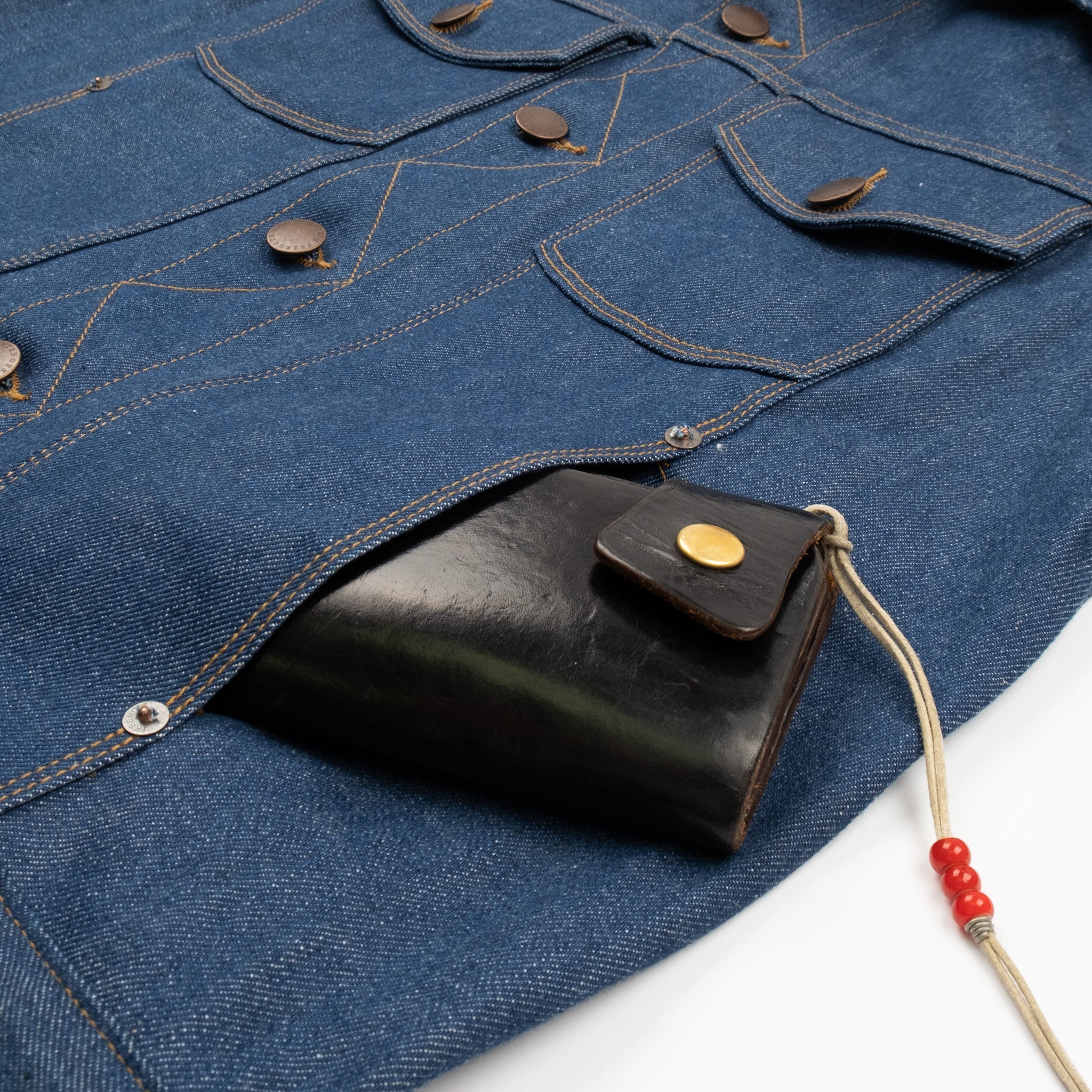 CLASSIC DENIM JACKET 12 OUNCE VINTAGE BLUE DENIM