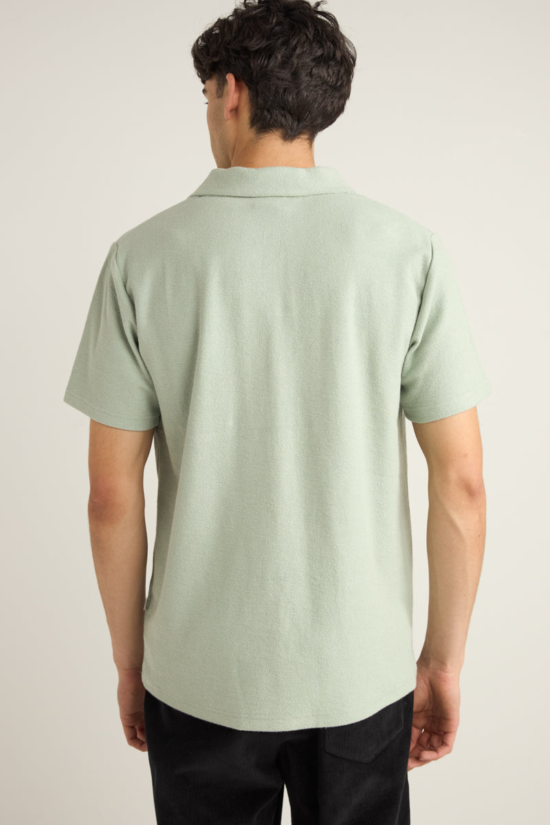 Vintage Terry Polo Seafoam
