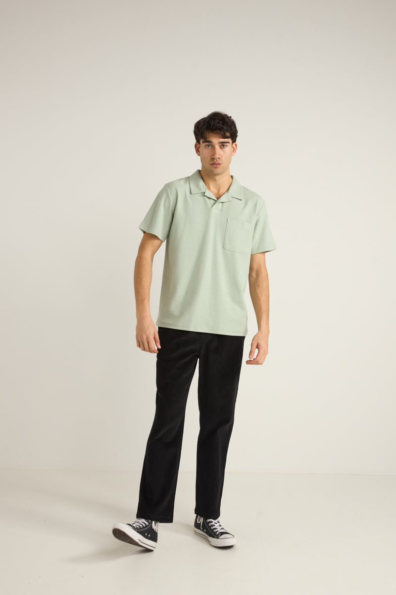 Vintage Terry Polo Seafoam