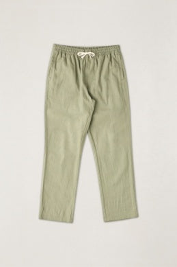Linen Jam Pant - Olive