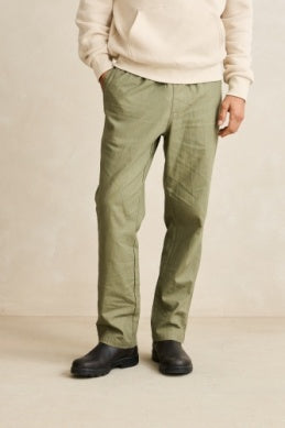Linen Jam Pant - Olive