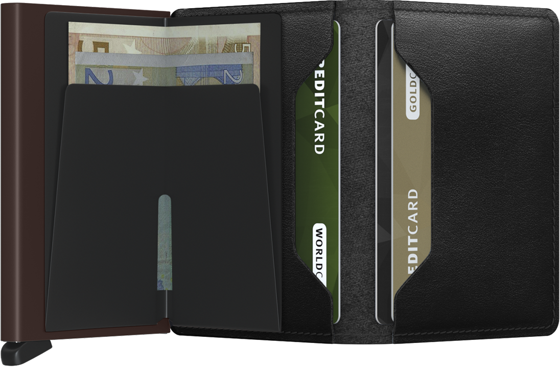 Slimwallet - Original Black-Brown