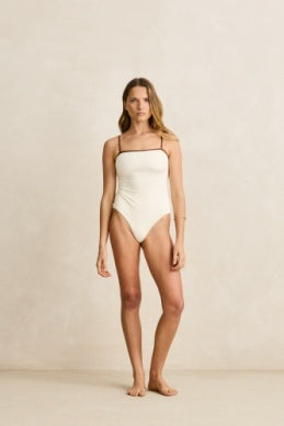 Lily Rib Contrast One Piece