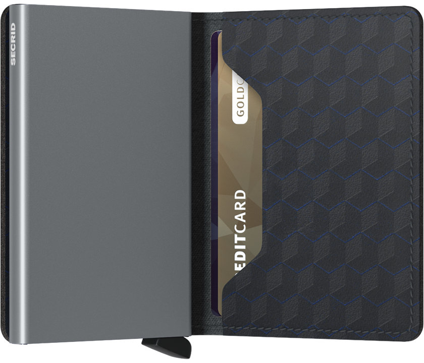 Slimwallet - Optical Black Titanium