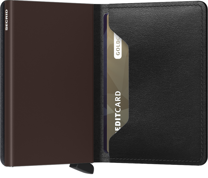 Slimwallet - Original Black-Brown