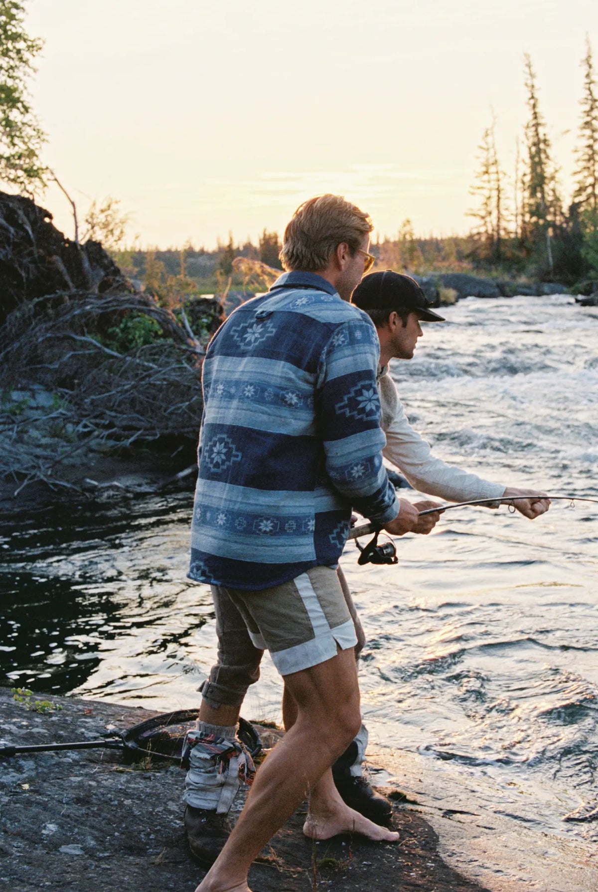 FRAMHEIM HERITAGE OVERSHIRT MENS - Fjord Blue