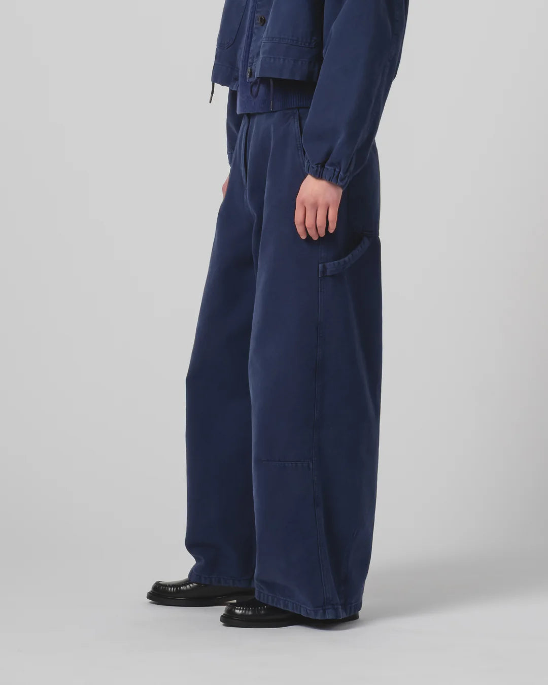 G.o.D Atlantide Chino Canvas Indigo Blue