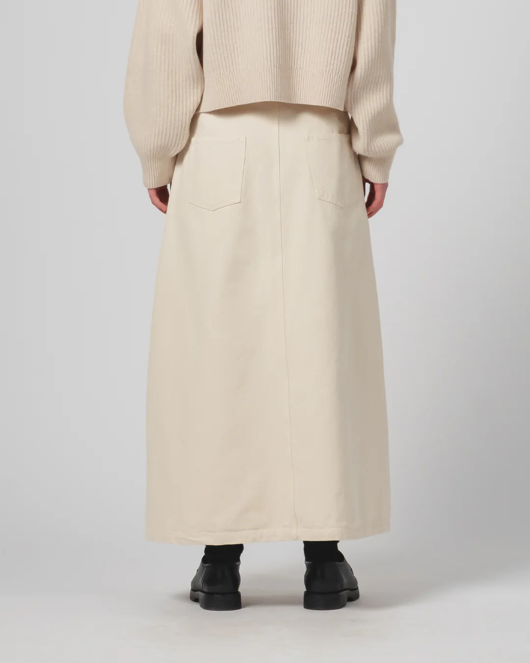 G.o.D Bulb Skirt Canvas Wheat