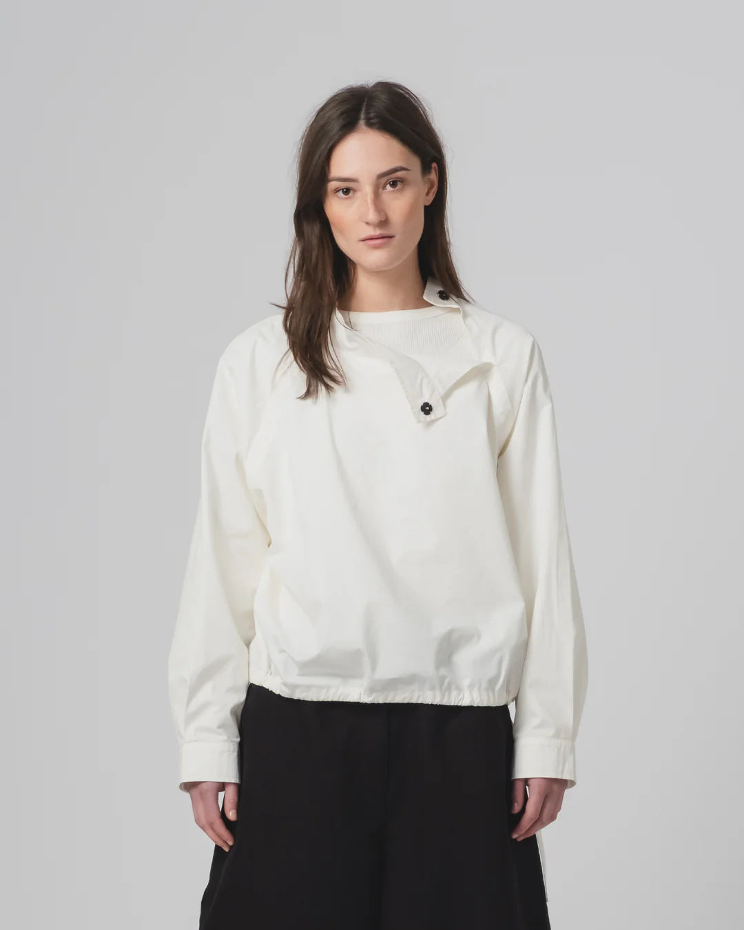 G.o.D Anorak Shirt Poplin Milk