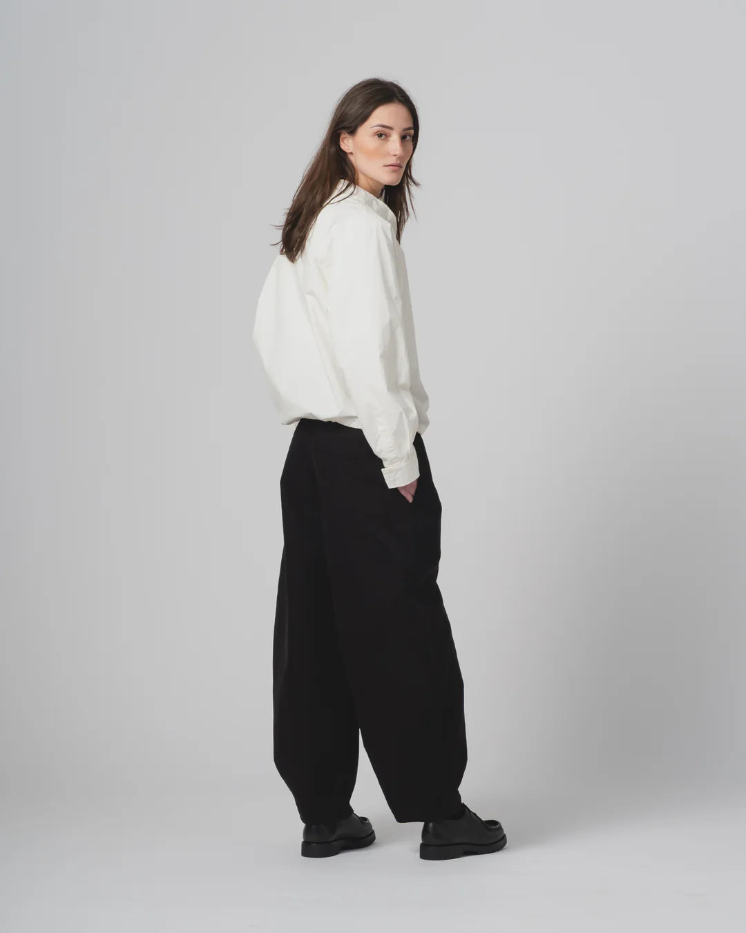 G.o.D Anorak Shirt Poplin Milk