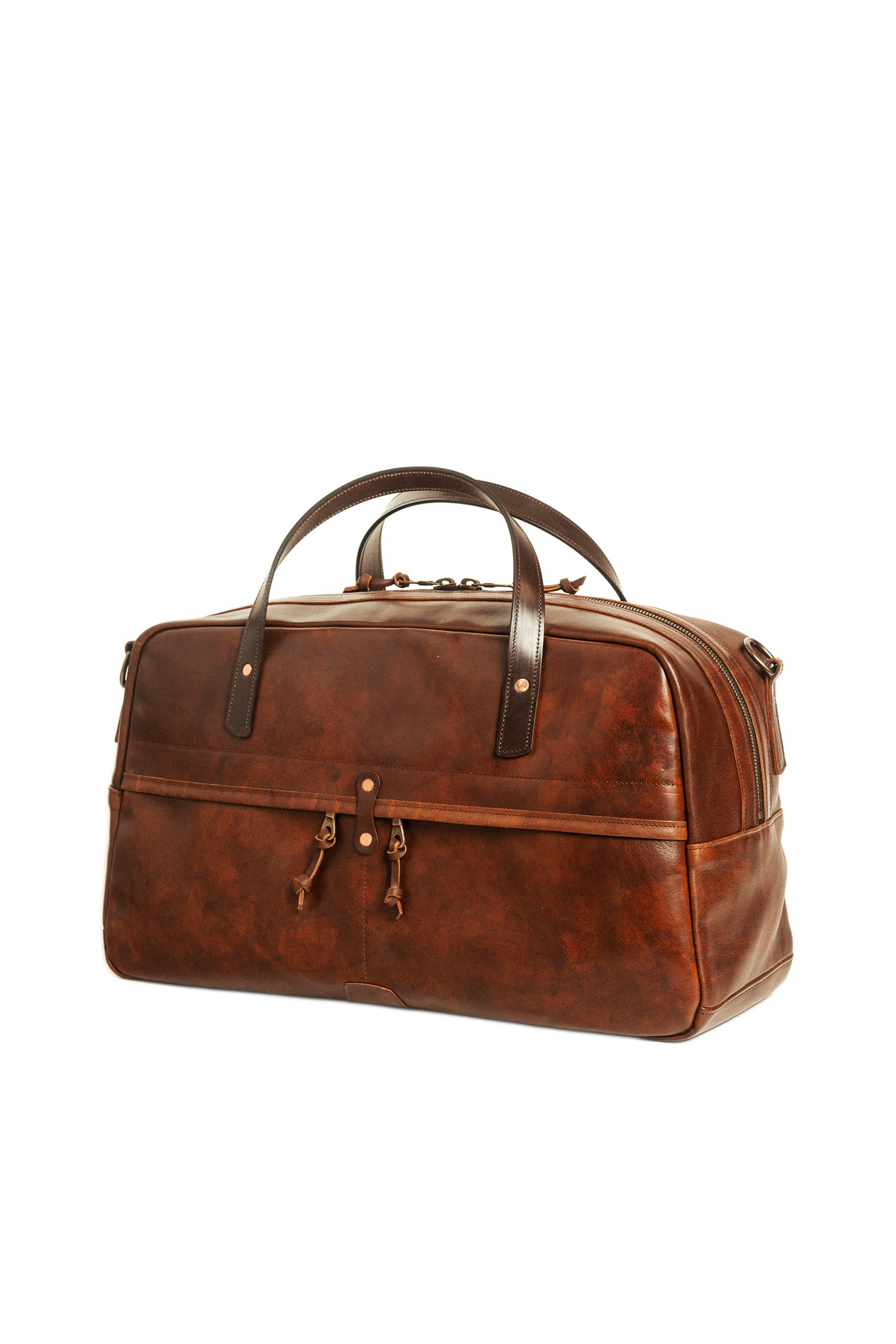 Weekender Duffle - 35L - Cognac Nemesis Leather