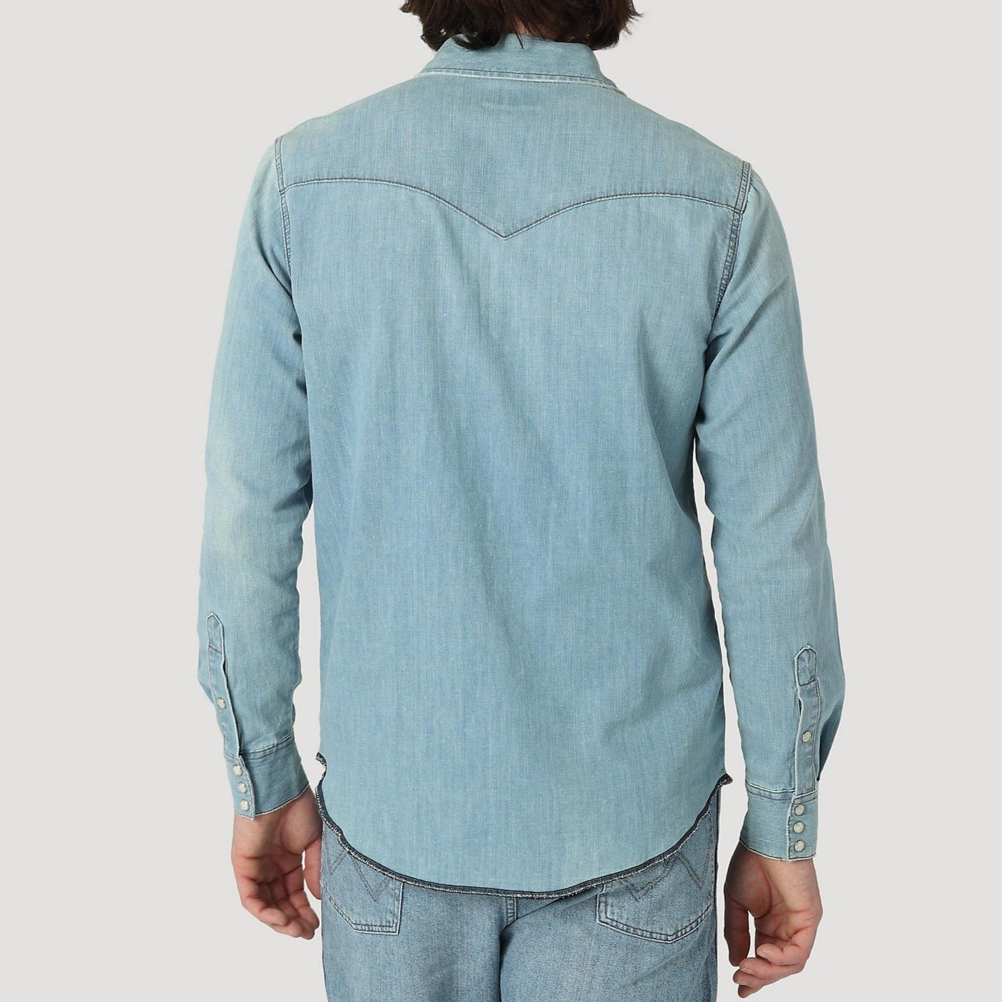 MEN'S HERITAGE WORKSHIRT IN ICY BLUE