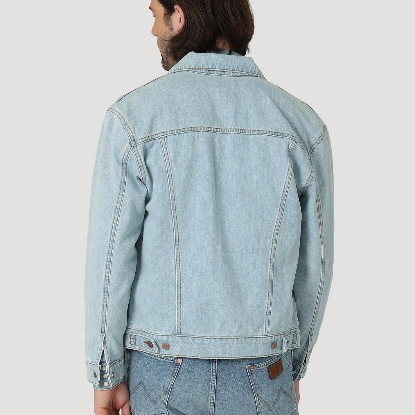 MEN'S HERITAGE ANTI-FIT JACKET IN ICY BLUE