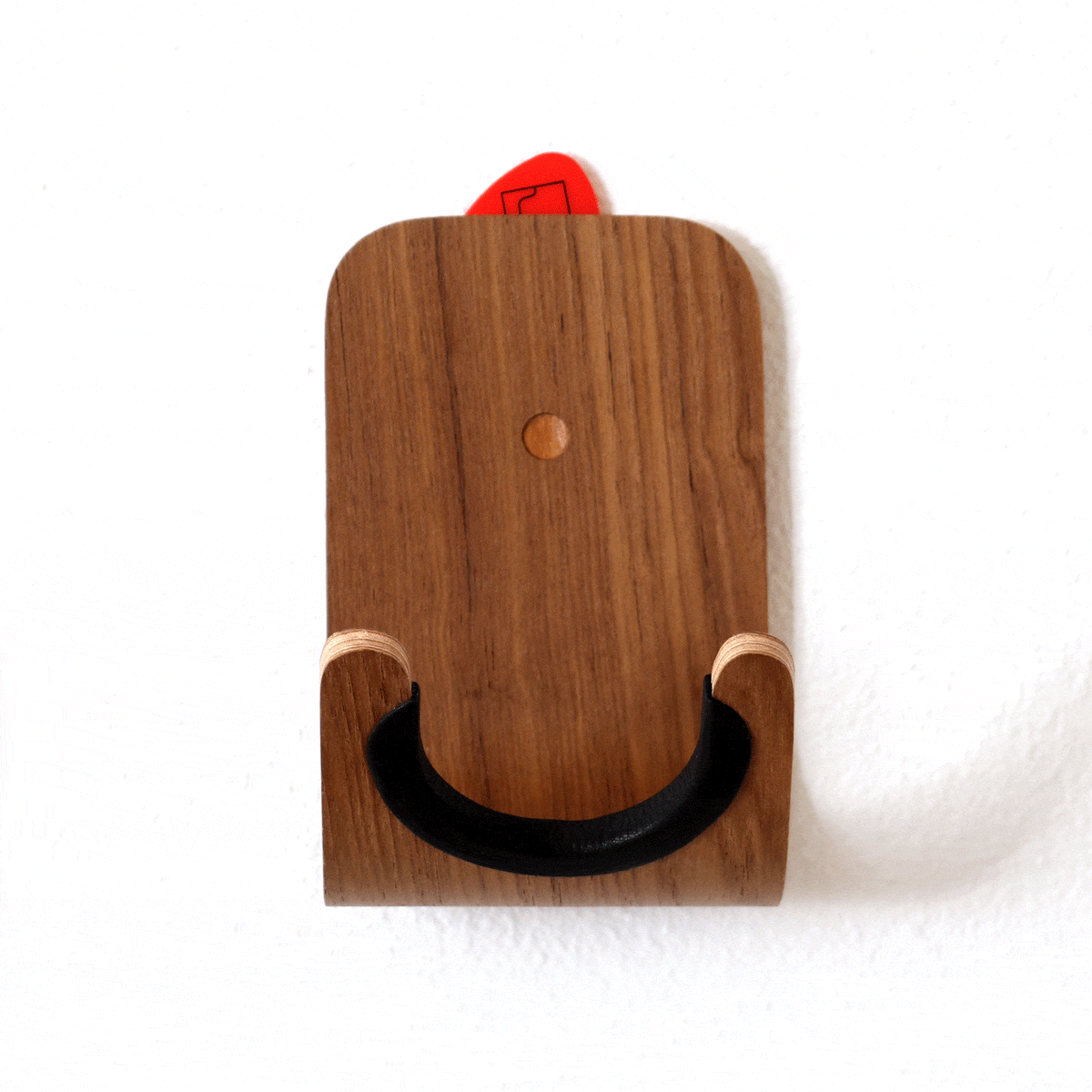 Guitar Hook (Black Leather)